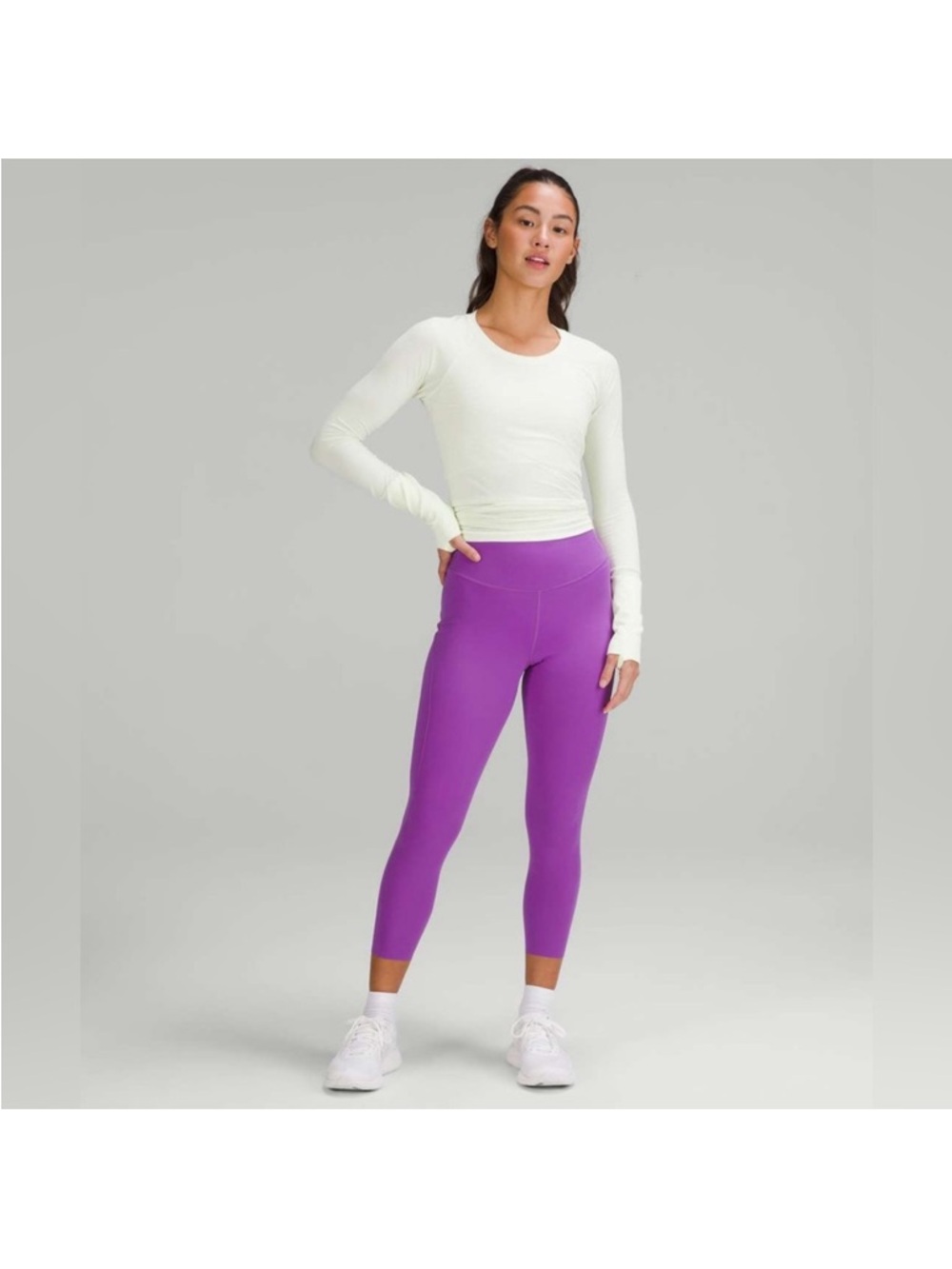 Lululemon Base Pace HR 23” Legging Moonlit Magenta